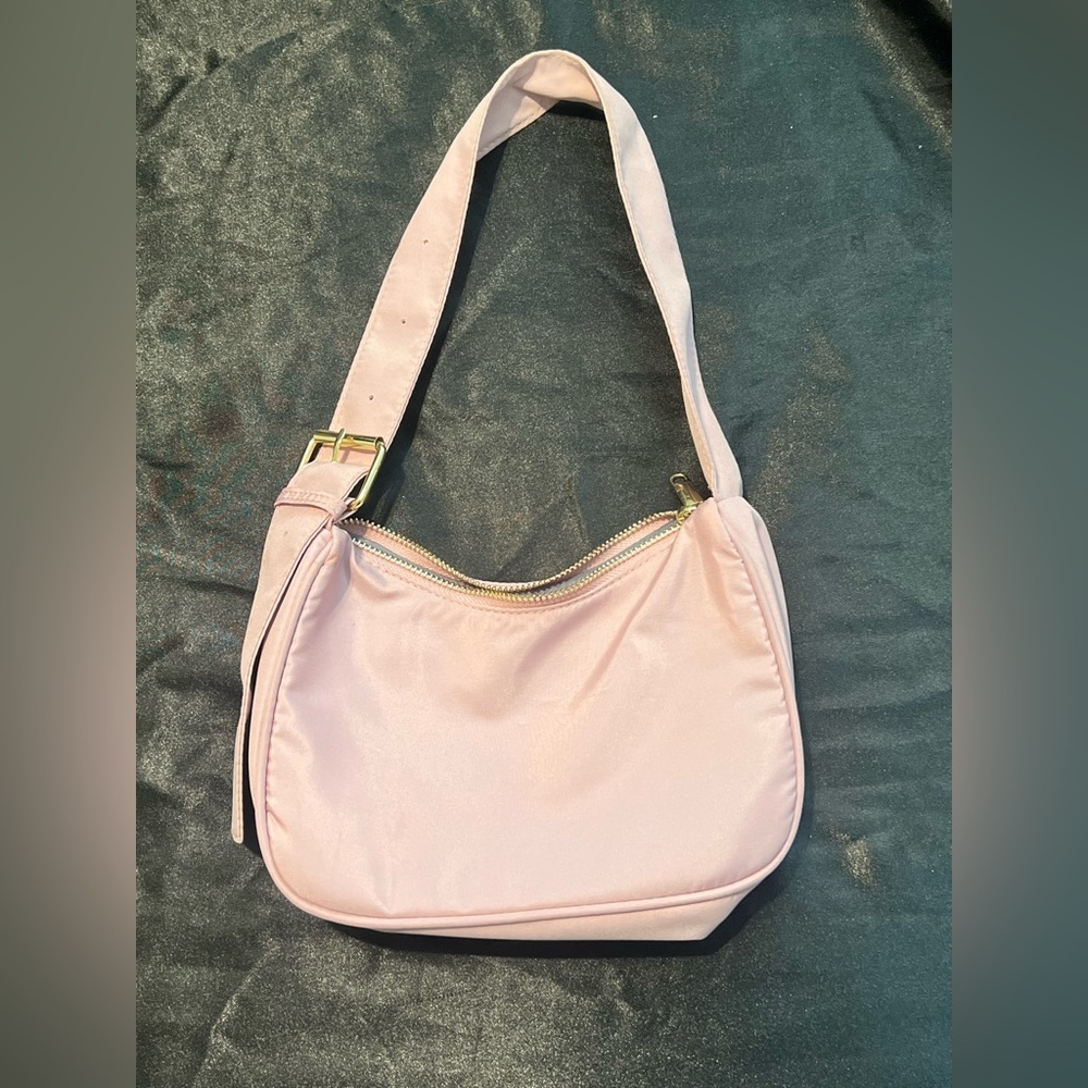 pink bag, decent size